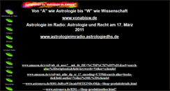 Desktop Screenshot of aphorismen.astrologiedhs.de